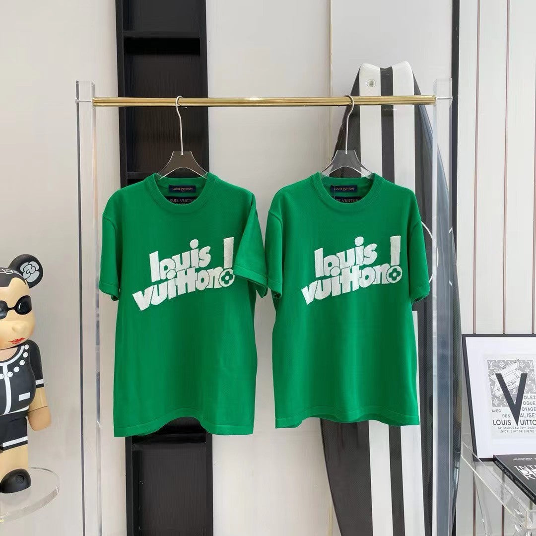 「#3008」Louis Vuitton 2024 classic embroidered pockets with trendy t-shirts