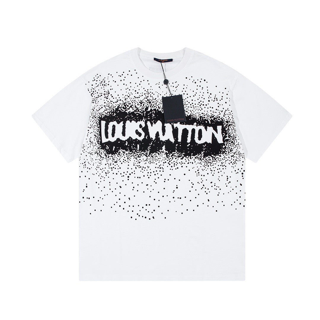 「#3176」Louis Vuitton Ink-jet, graffiti Logo t-shirt