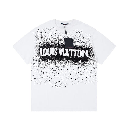 「#3176」Louis Vuitton Ink-jet, graffiti Logo t-shirt