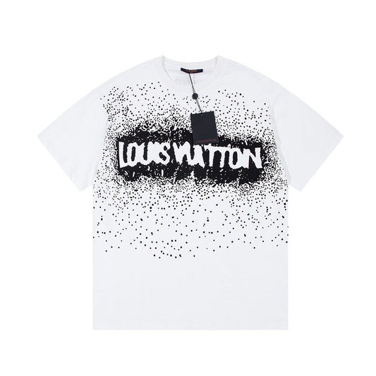 「#3176」Louis Vuitton Ink-jet, graffiti Logo t-shirt