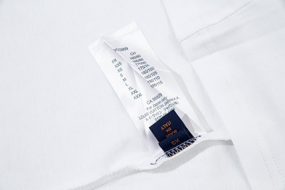 「#3176」Louis Vuitton Ink-jet, graffiti Logo t-shirt
