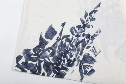 「#3384」Louis Vuitton Presbyterian Jacquard Doodle Logo t-shirt