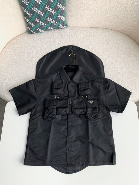 「#3240」Prada battlefield functional style short sleeved