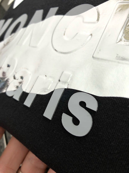 「#3247」MONCLER Silver-plated with bright lettering-shirt