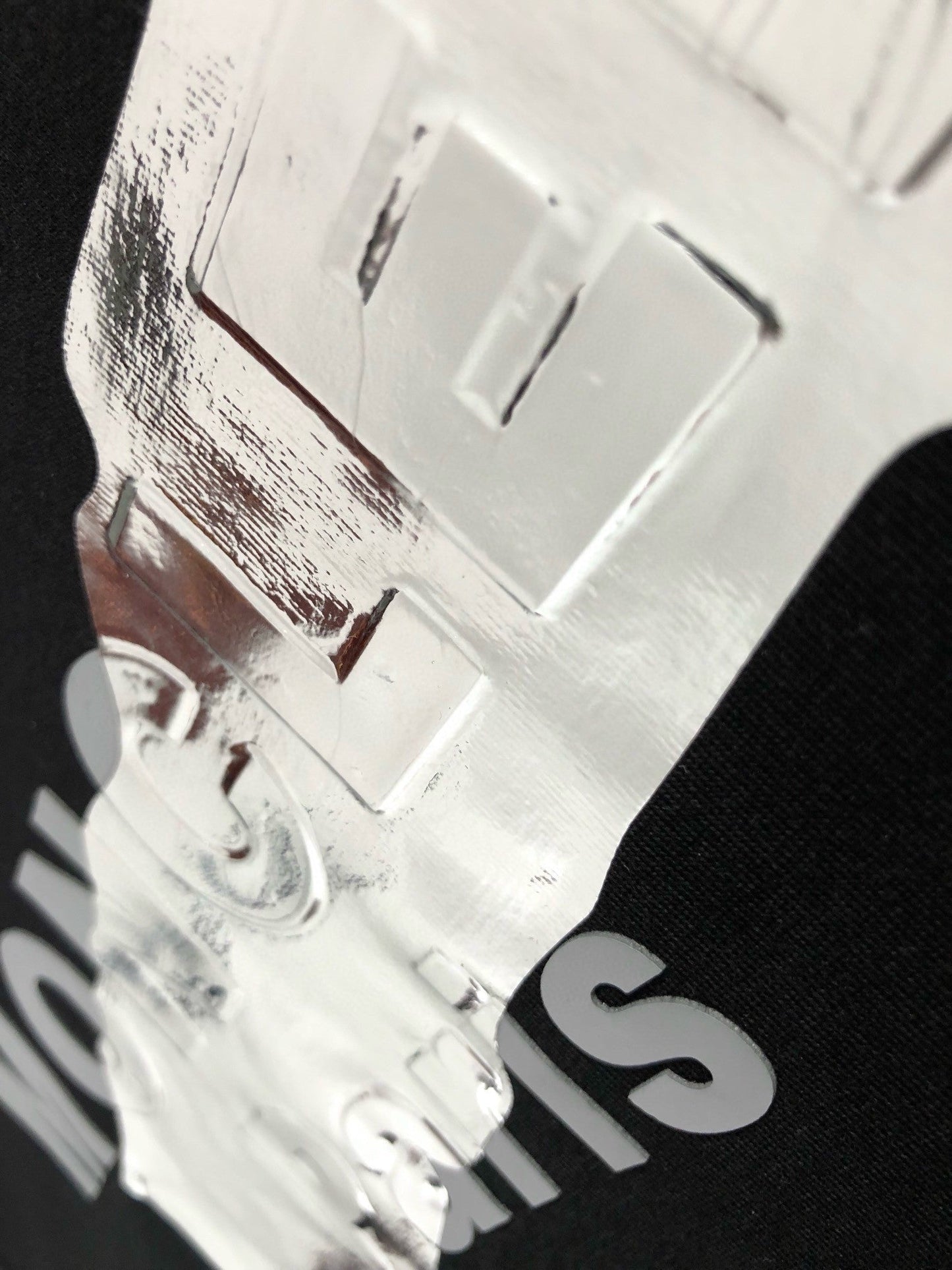 「#3247」MONCLER Silver-plated with bright lettering-shirt