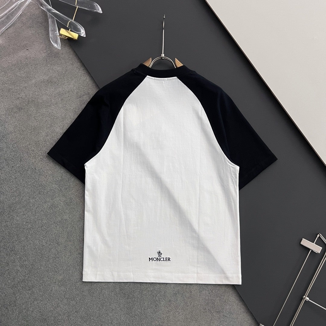 「#3251」MONCLER Spring/summer 2024 Shoulder sleeve T-shirt