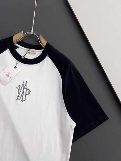 「#3251」MONCLER Spring/summer 2024 Shoulder sleeve T-shirt