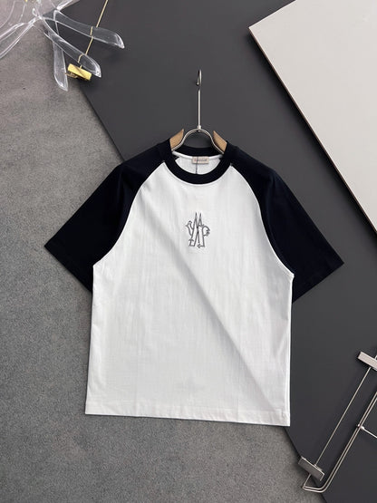 「#3251」MONCLER Spring/summer 2024 Shoulder sleeve T-shirt