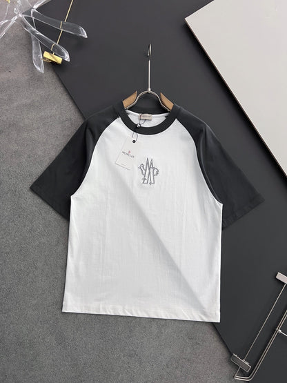 「#3251」MONCLER Spring/summer 2024 Shoulder sleeve T-shirt
