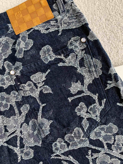 「#3252」LOUIS VUITTON Jean shorts