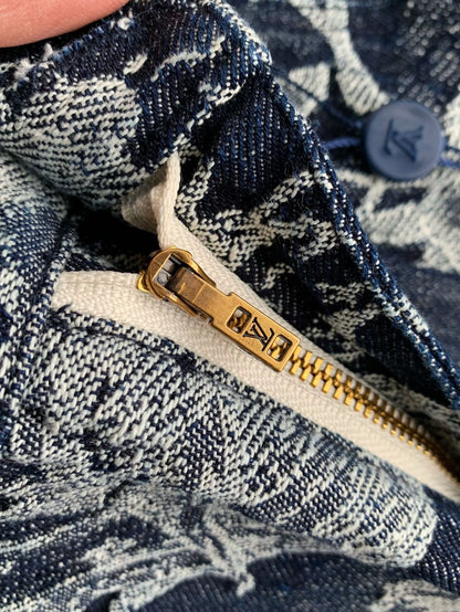 「#3252」LOUIS VUITTON Jean shorts