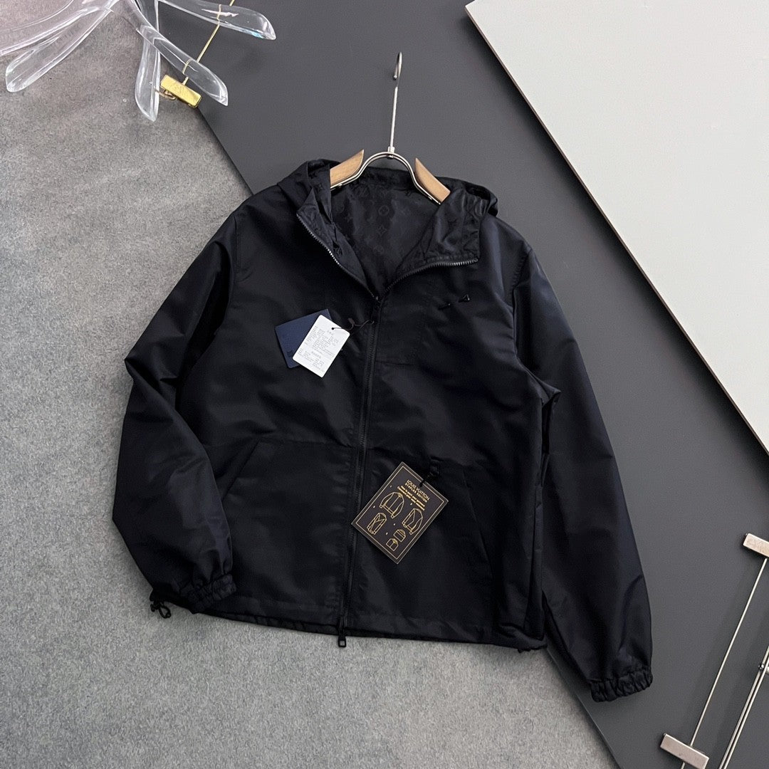 「#3333」Louis Vuitton 24 new double-sided printed Presbyterian jacket (Copie)
