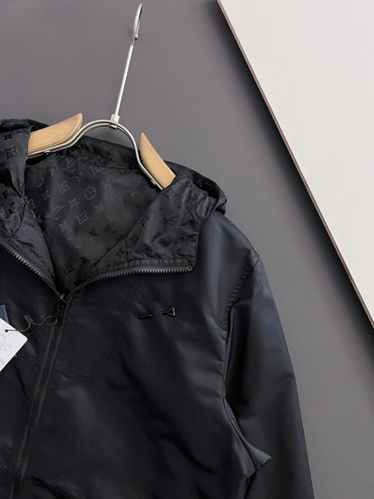 「#3333」Louis Vuitton 24 new double-sided printed Presbyterian jacket (Copie)
