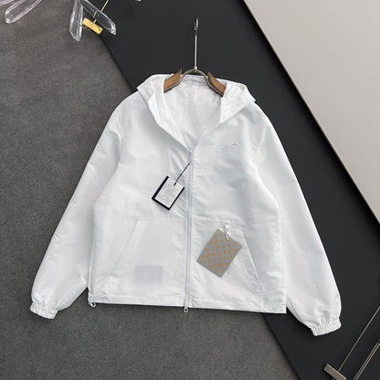 「#3333」Louis Vuitton 24 new double-sided printed Presbyterian jacket