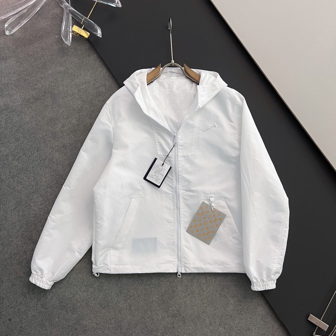 「#3333」Louis Vuitton 24 new double-sided printed Presbyterian jacket