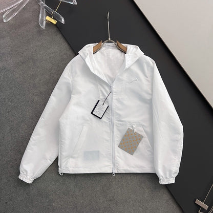 「#3333」Louis Vuitton 24 new double-sided printed Presbyterian jacket