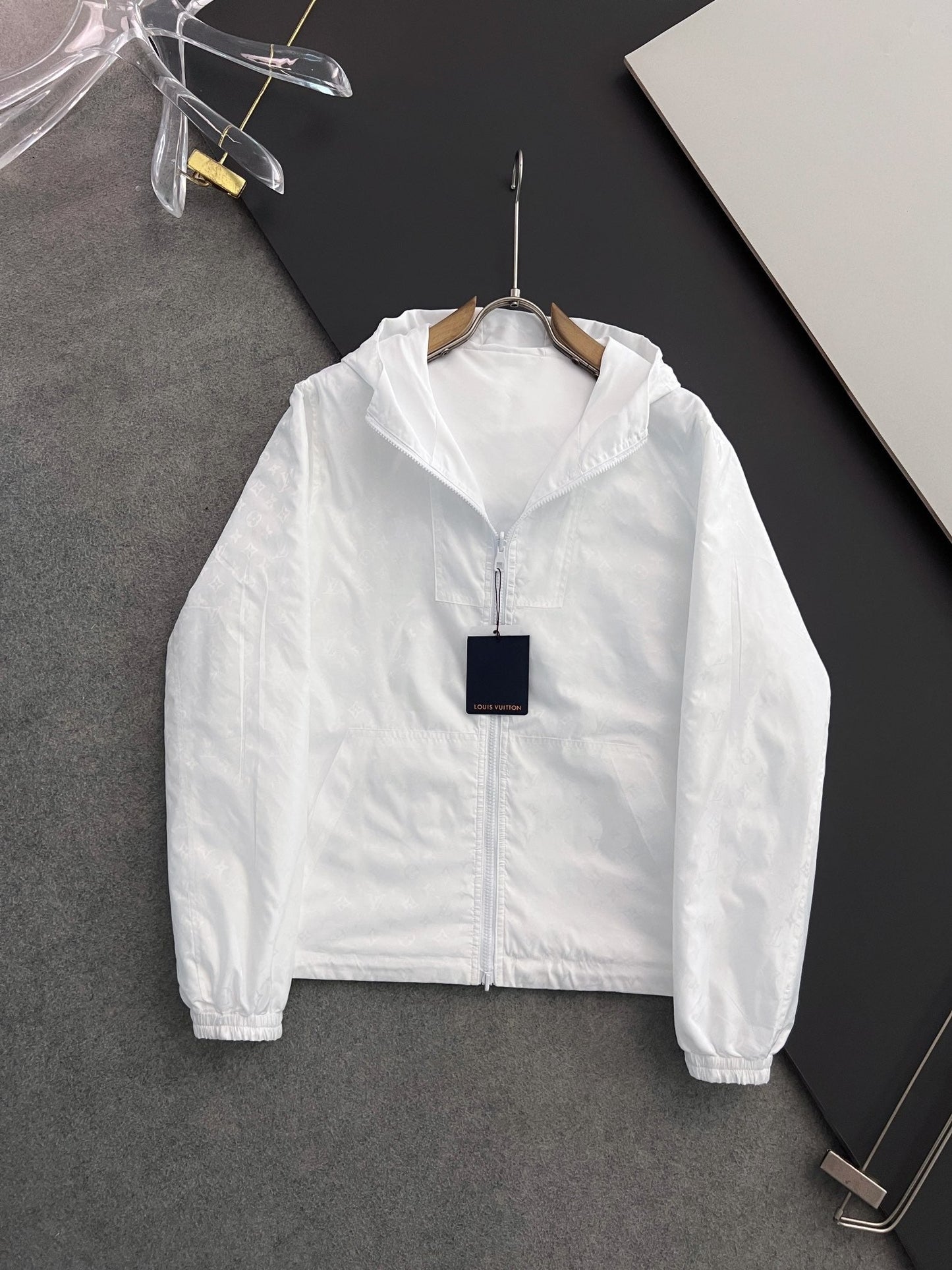 「#3333」Louis Vuitton 24 new double-sided printed Presbyterian jacket