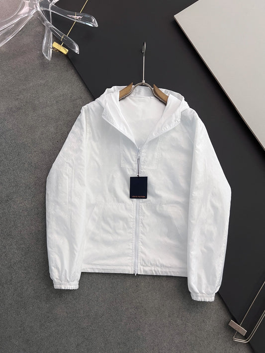 「#3333」Louis Vuitton 24 new double-sided printed Presbyterian jacket