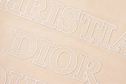 「#3383」Dior monogram embroidered zip-up hooded jacket