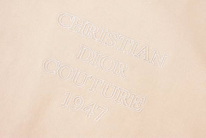 「#3383」Dior monogram embroidered zip-up hooded jacket