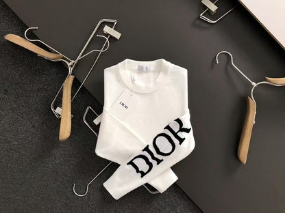 「#3388」DIOR wool crew neck long sleeves