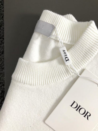 「#3388」DIOR wool crew neck long sleeves