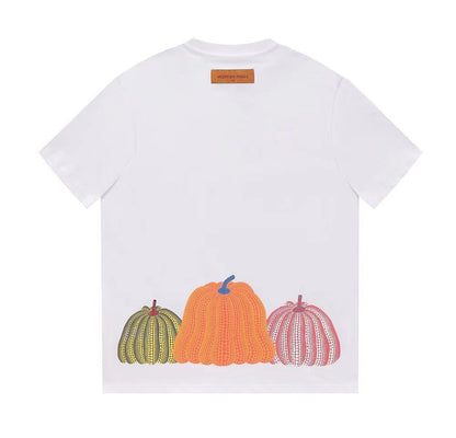 「#3405」Louis Vuitton Pumpkin Printed Short Sleeve