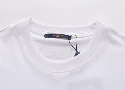 「#3405」Louis Vuitton Pumpkin Printed Short Sleeve