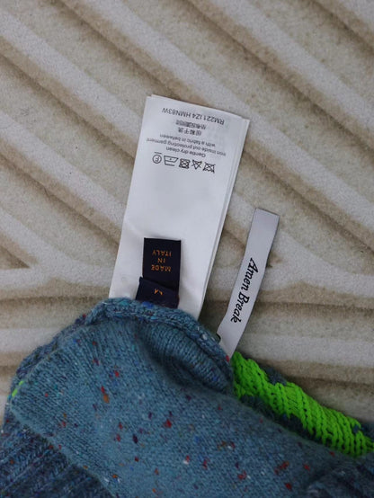 「#3429」Louis Vuitton 24 new colorful yarn full print hooded cardigan