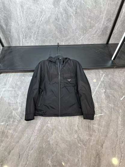 「#3471」PRADA Men's Hooded Jacket