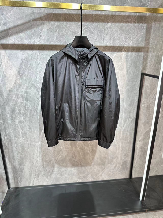 「#3471」PRADA Men's Hooded Jacket