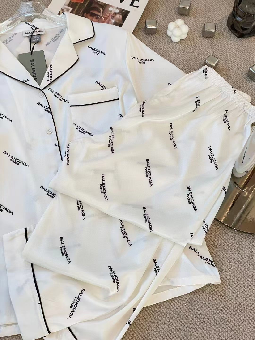 「#3470」Balenciaga High Quality Pajamas New Style