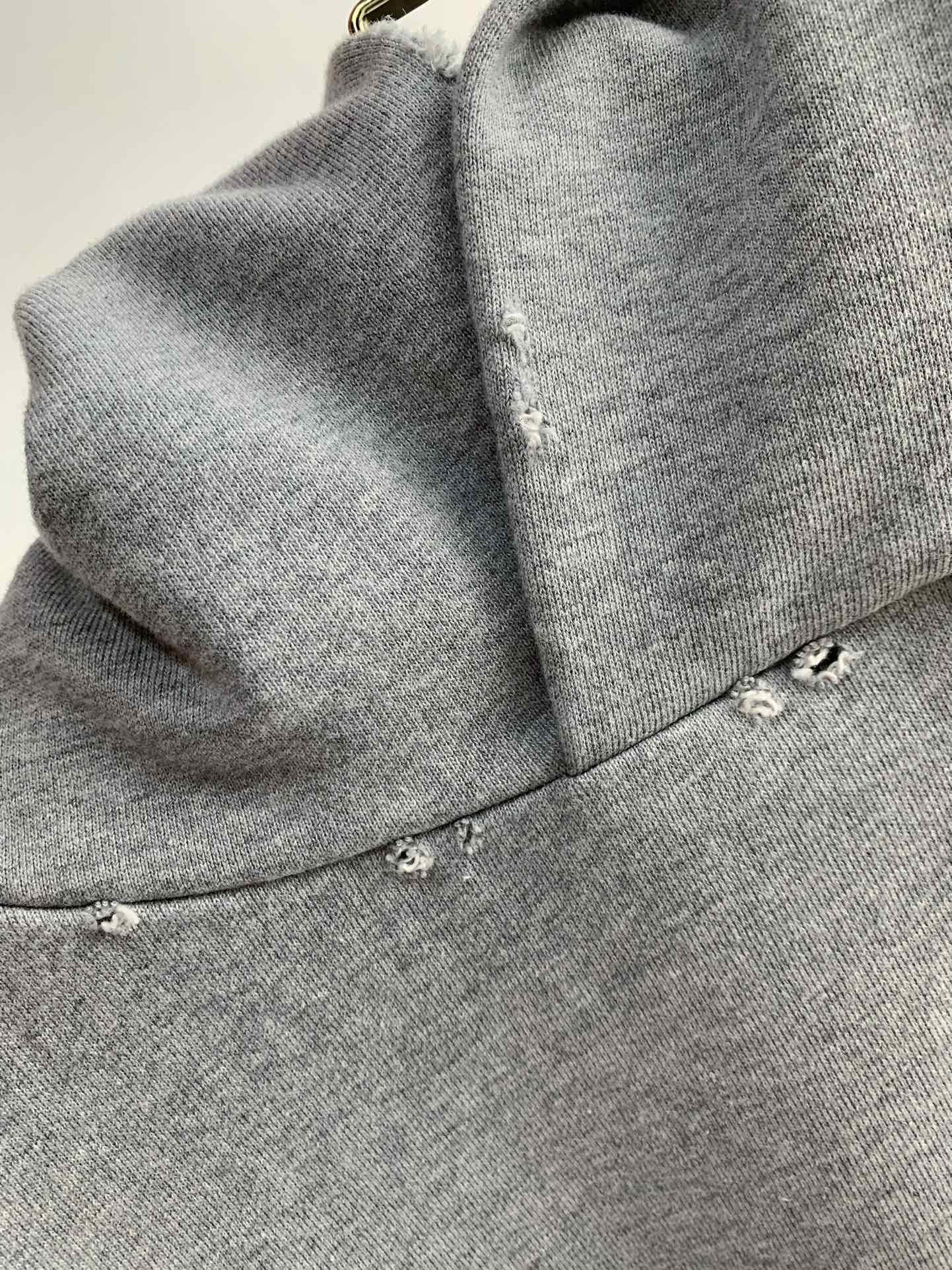 「#3483」Balenciaga logo print sports hooded sweatshirt