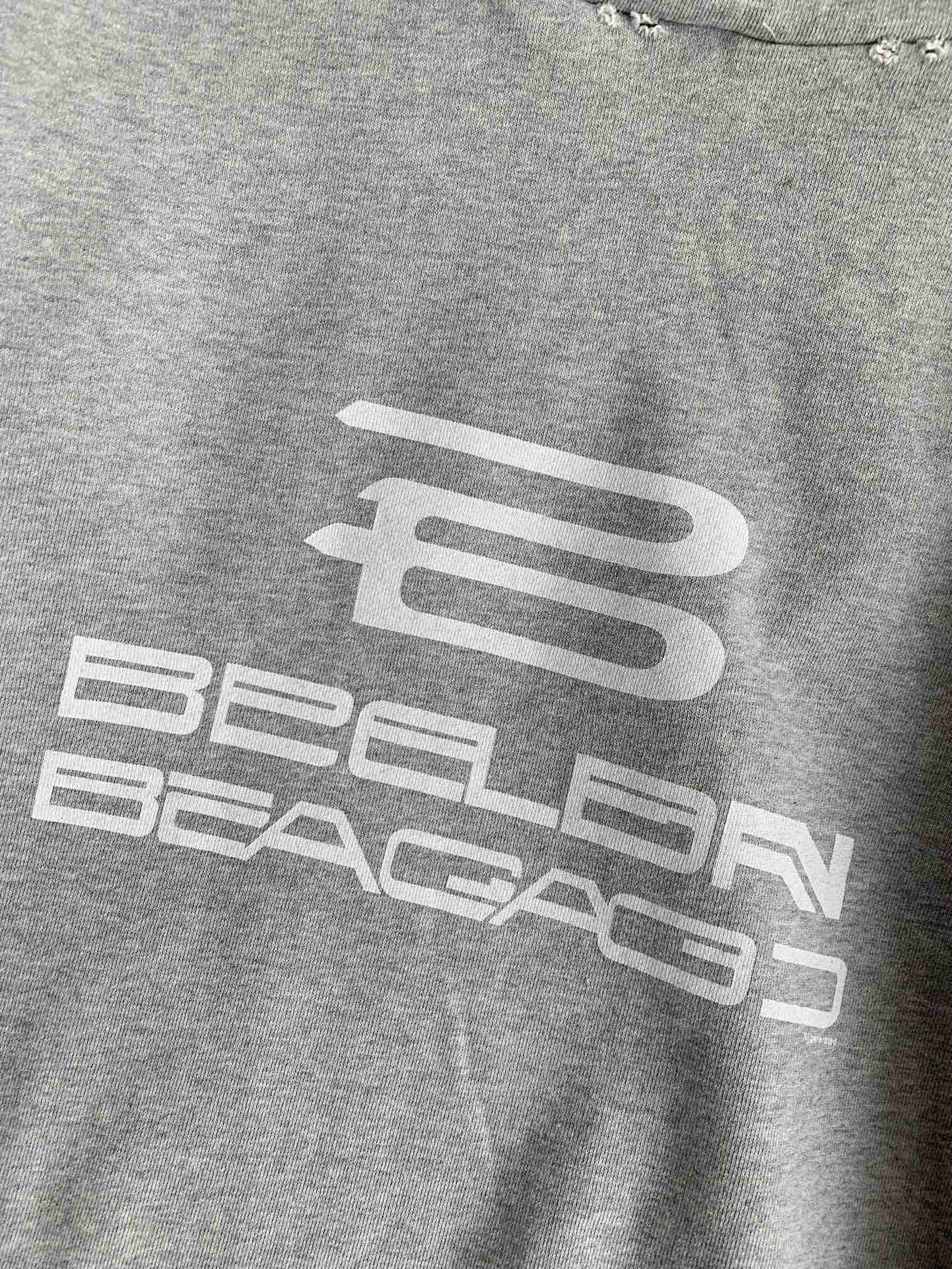 「#3483」Balenciaga logo print sports hooded sweatshirt