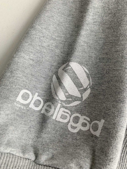 「#3483」Balenciaga logo print sports hooded sweatshirt