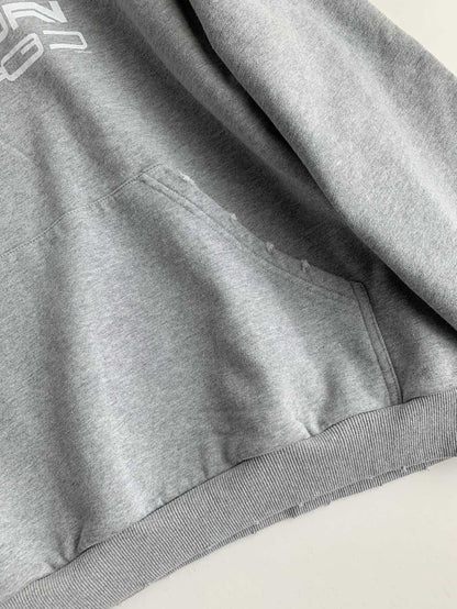 「#3483」Balenciaga logo print sports hooded sweatshirt