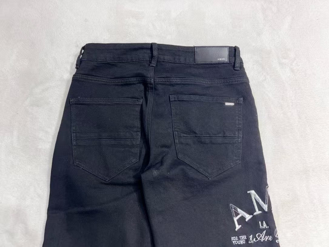「#1856」Amiri slim fit petite straight jeans