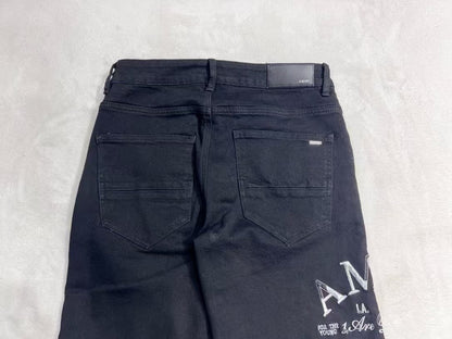 「#1856」Amiri slim fit petite straight jeans
