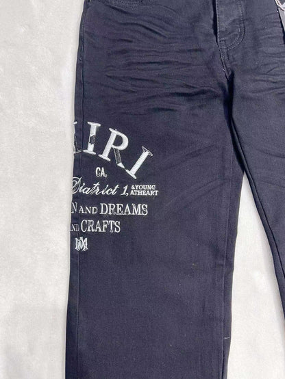 「#1856」Amiri slim fit petite straight jeans