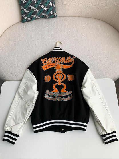「#3497」OFF-WHITE  FW22  Baseball uniform