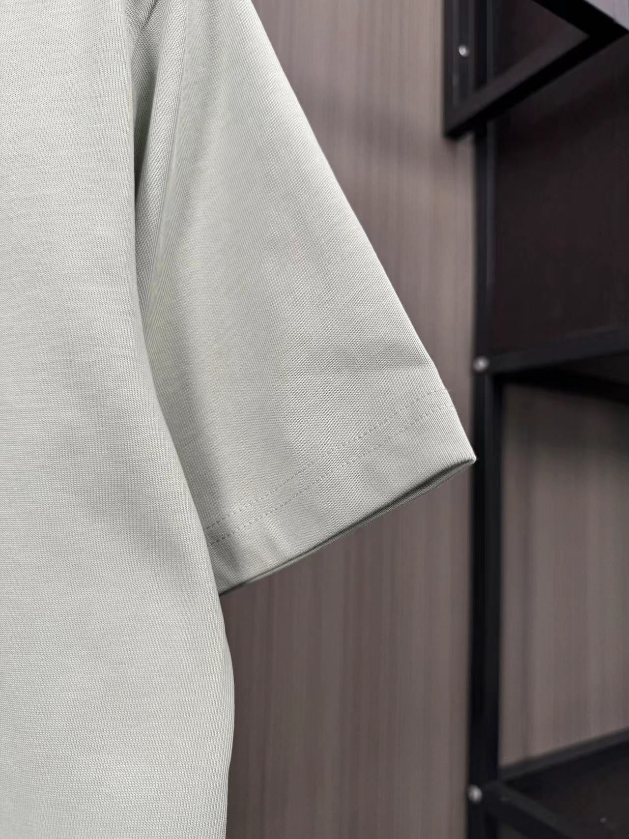 「#3503」Dior flocked letter print short sleeve