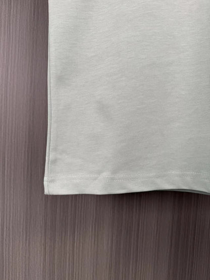 「#3503」Dior flocked letter print short sleeve
