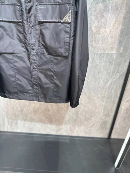 「#3490」PRADA Men's Hooded Jacket