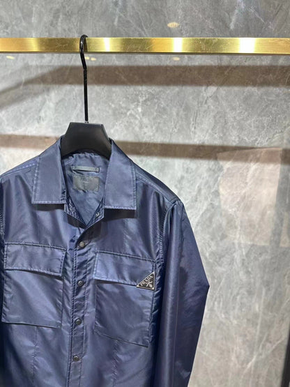 「#3490」PRADA Men's Hooded Jacket