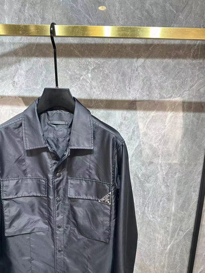 「#3490」PRADA Men's Hooded Jacket