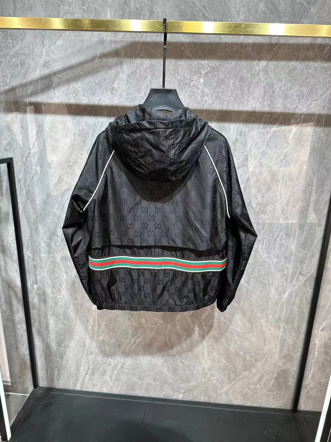 「#3491」Gucci Cristiano monogram padded jacket