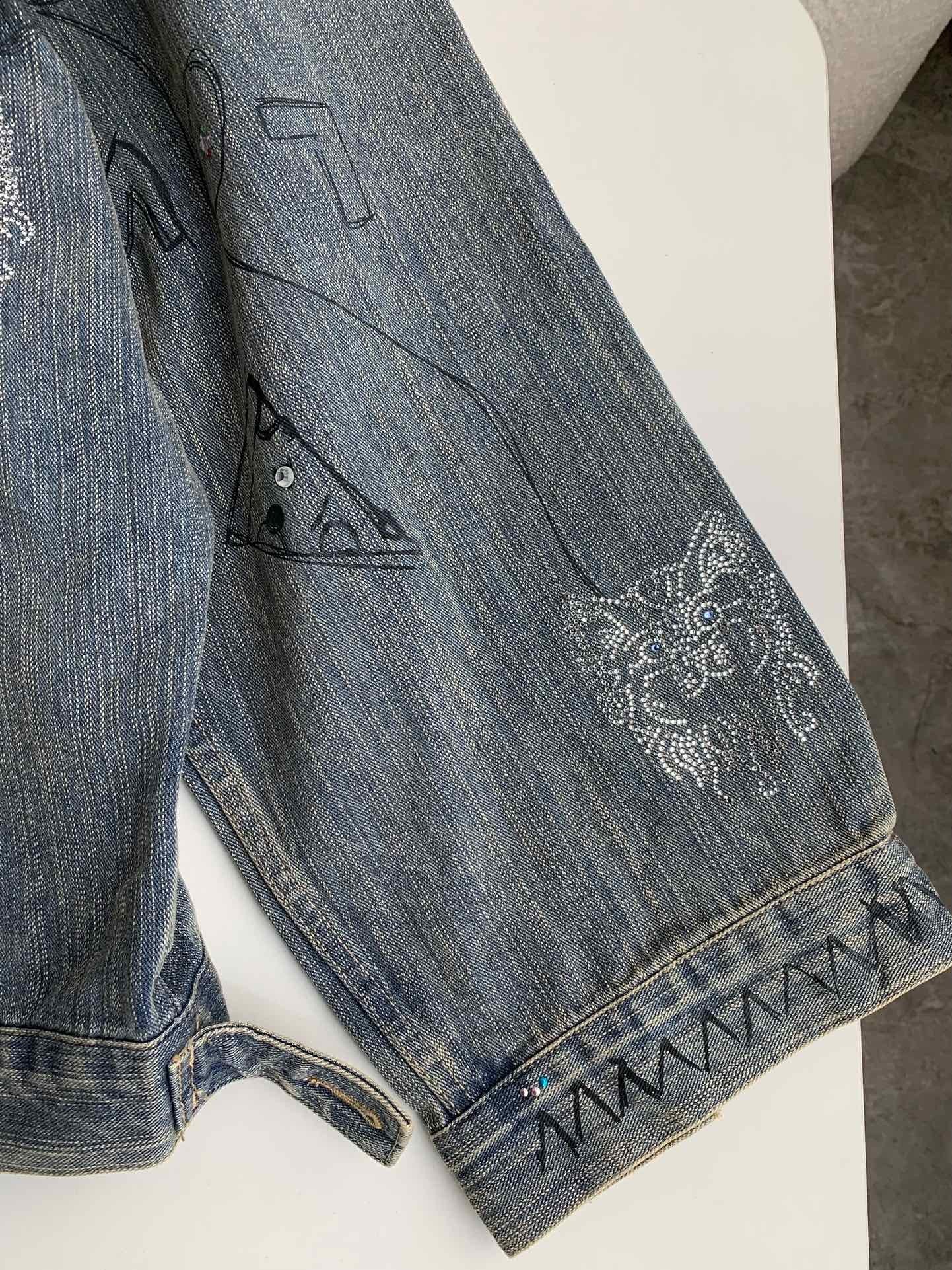 「#3527」Balenciaga Jean Jacket