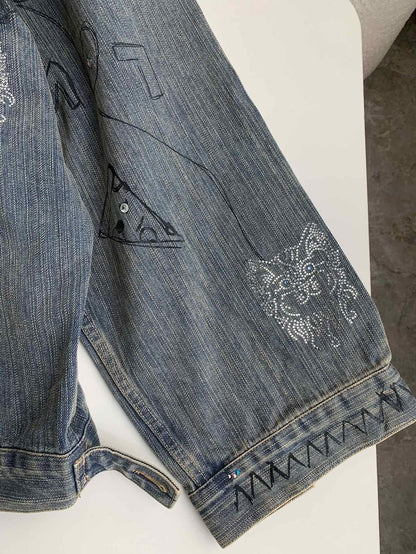 「#3527」Balenciaga Jean Jacket