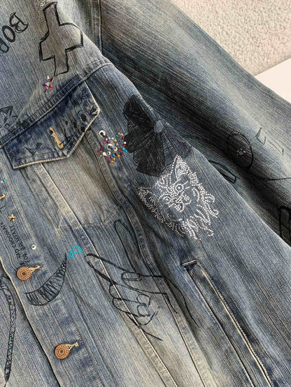 「#3527」Balenciaga Jean Jacket