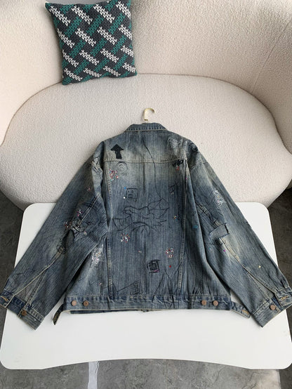 「#3527」Balenciaga Jean Jacket